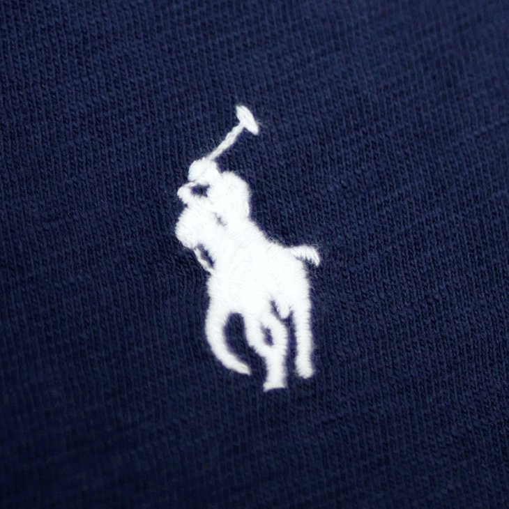 POLO RALPH LAUREN COTTON CREWNECK POCKET TEE DRESS