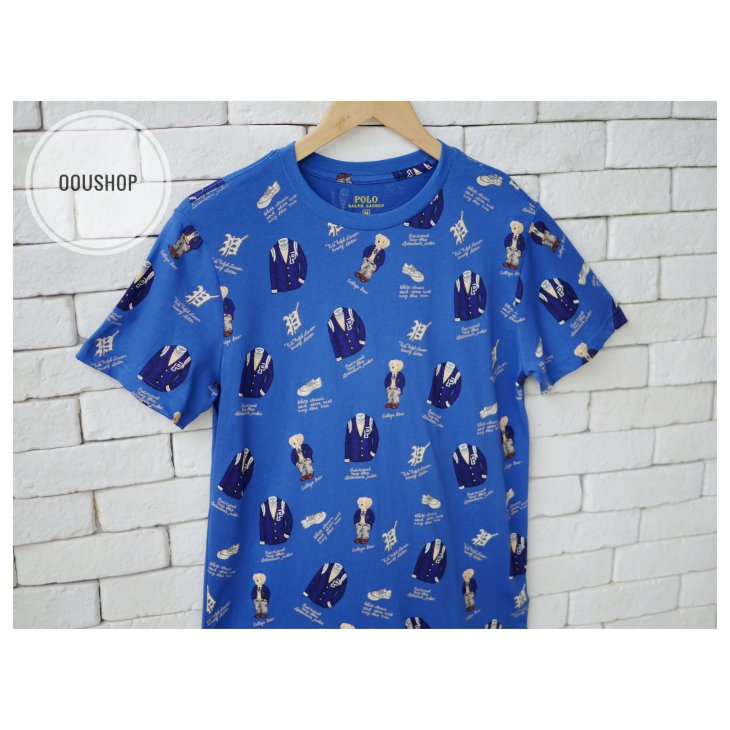 POLO RALPH LAUREN POLO BEAR BOYS COTTON JERSEY TEE