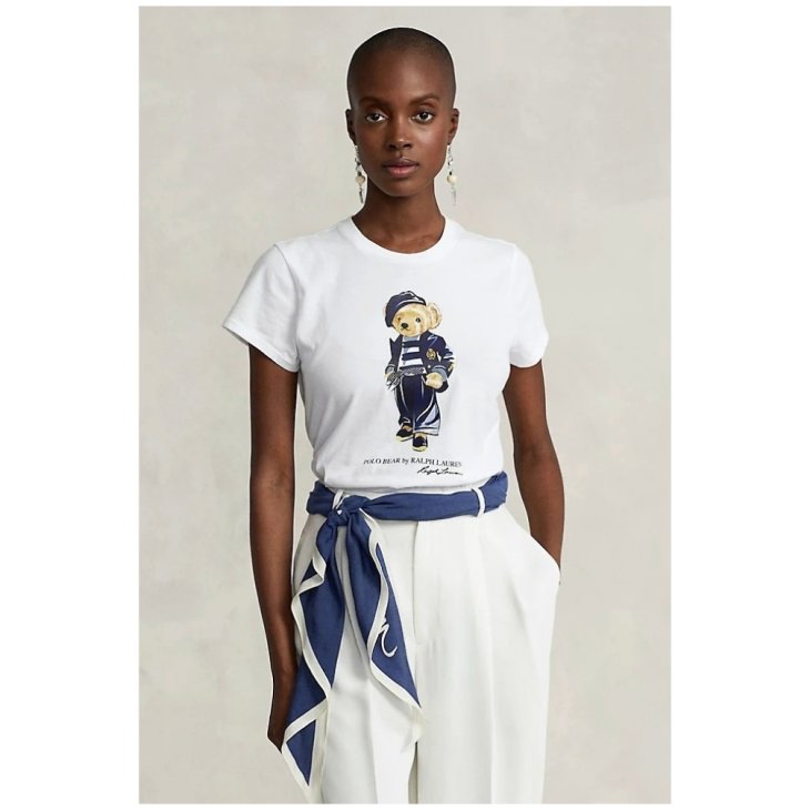 POLO RALPH LAUREN BERET POLO BEAR JERSEY T-SHIRT