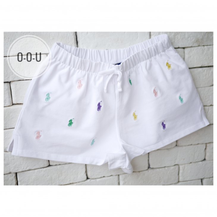 POLO RALPH LAUREN GIRLS POLO PONY STRETCH MESH SHORT