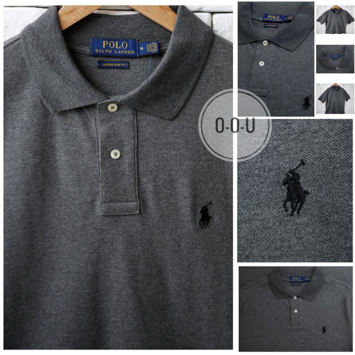 POLO RALPH LAUREN CUSTOM SLIM FIT POLO SHIRT
