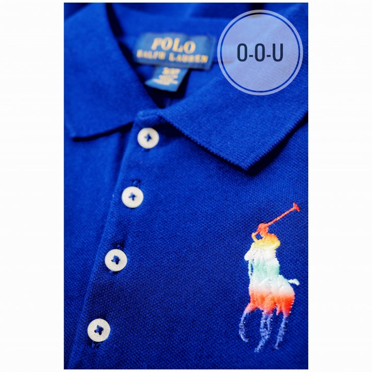 POLO RALPH LAUREN KIDS BIG PONY COTTON MESH POLO DRESS