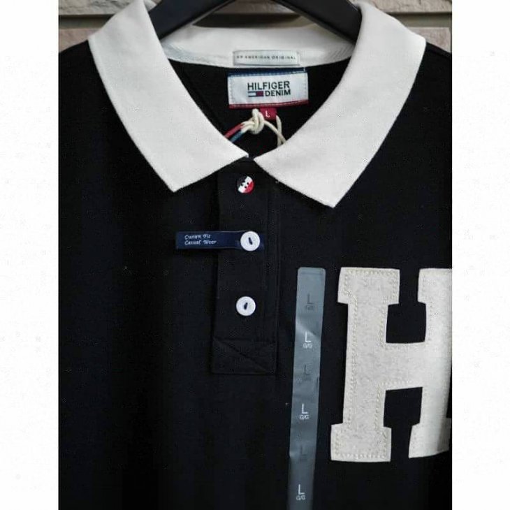 TOMMY HILFIGER CUSTOM FIT POLO SHIRT