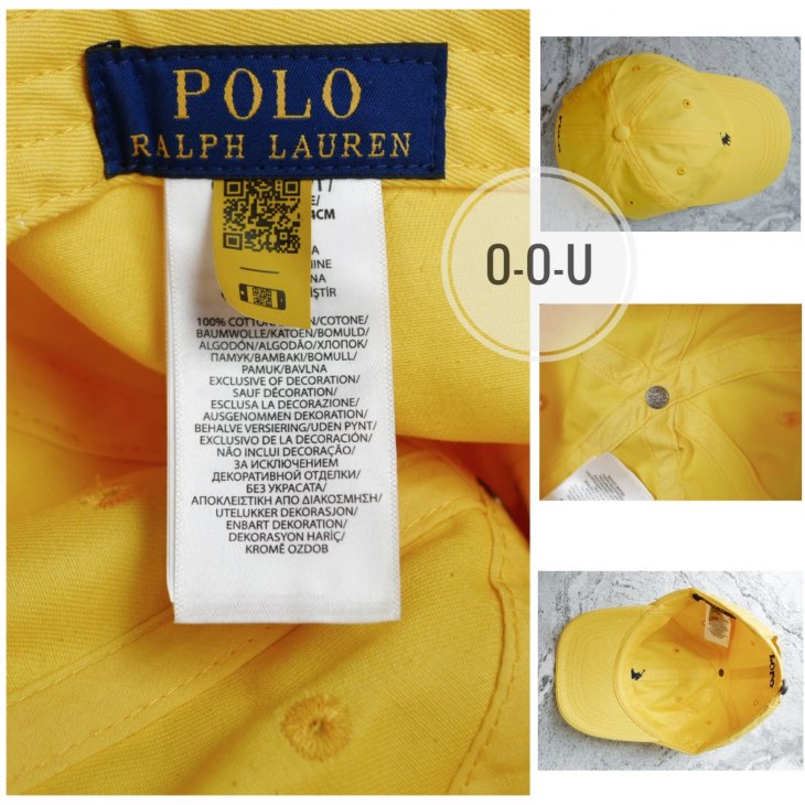 POLO RALPH LAUREN COTTON CHINO BALL CAP