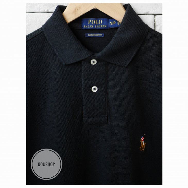 POLO RALPH LAUREN CUSTOM SLIM FIT POLO SHIRT