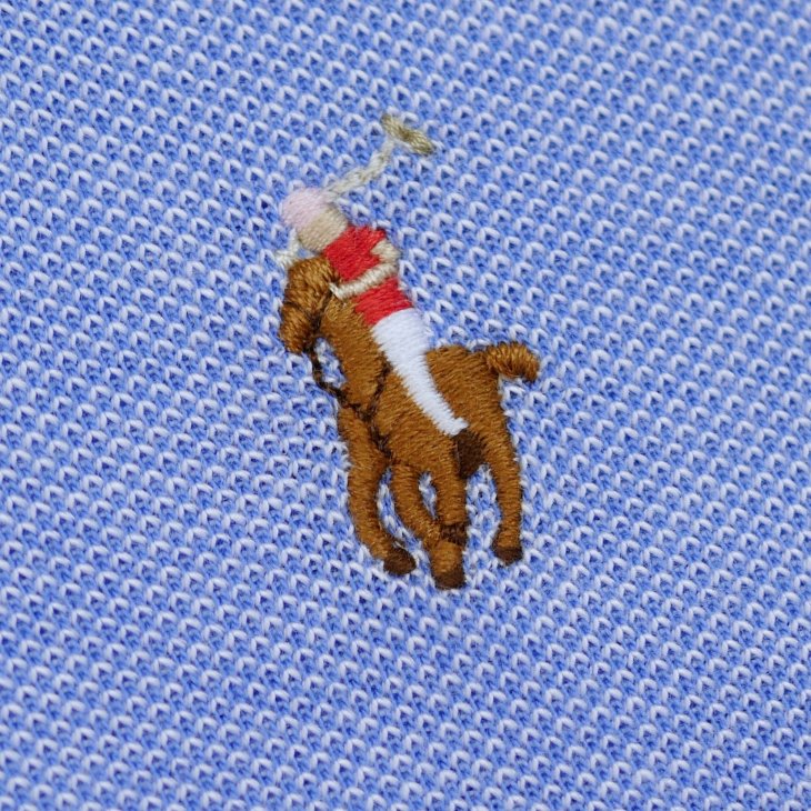POLO RALPH LAUREN BOYS OXFORD MESH POLO SHIRT