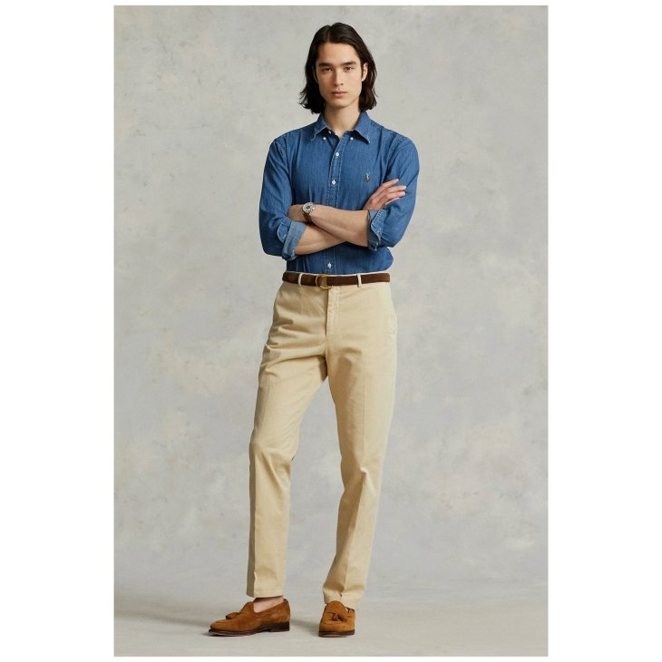 POLO RALPH LAUREN CUSTOM FIT DENIM SHIRT