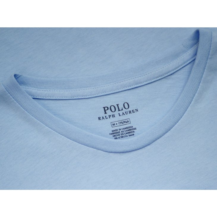 POLO RALPH LAUREN CUSTOM SLIM FIT CREWNECK T-SHIRT