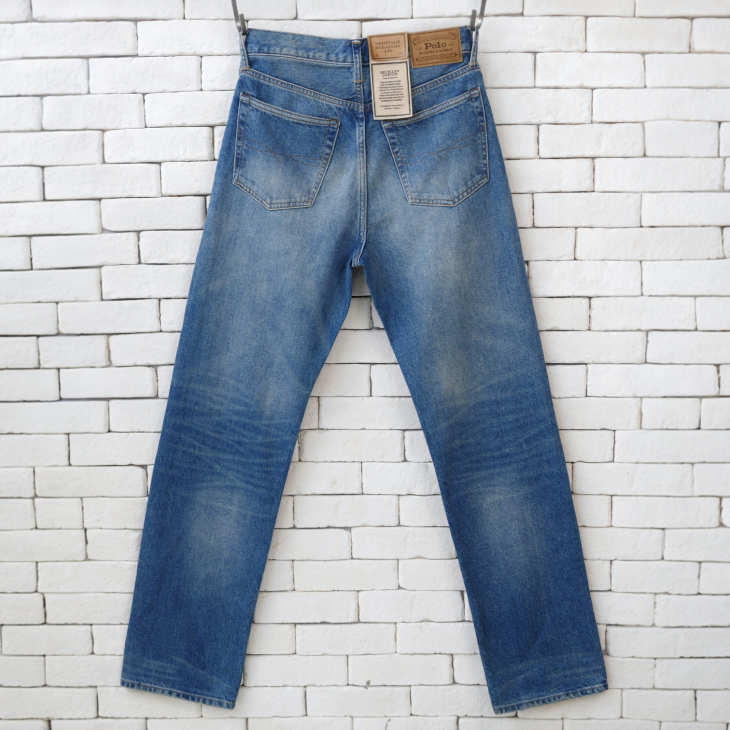 POLO RALPH LAUREN HERITAGE STRAIGHT DISTRESSED JEAN