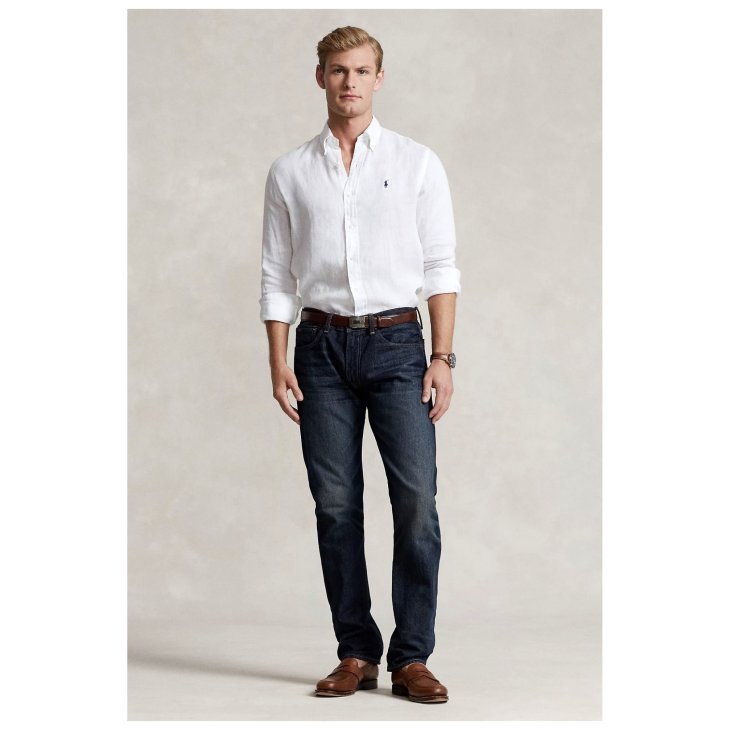 POLO RALPH LAUREN CLASSIC FIT LINEN SHIRT