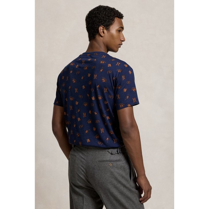 POLO RALPH LAUREN CLASSIC FIT EQUESTRIAN JERSEY T-SHIRT
