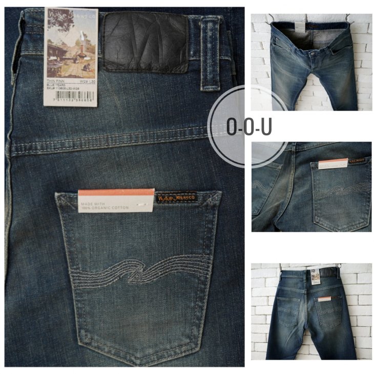 NUDIE JEANS THIN FINN BLUE YEARS