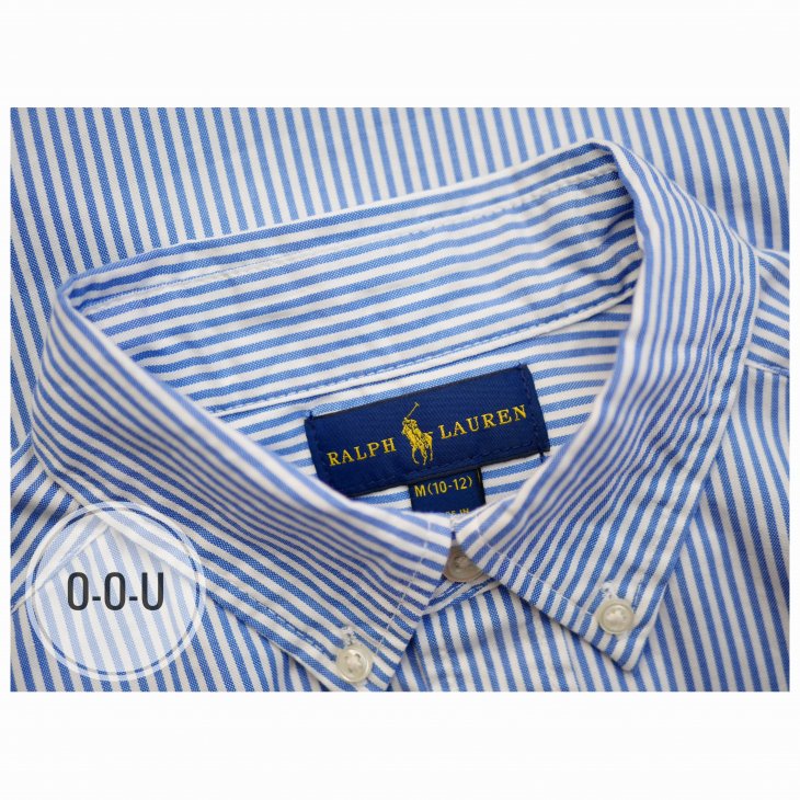 POLO RALPH LAUREN STRIPED BOYS COTTON SHIRT
