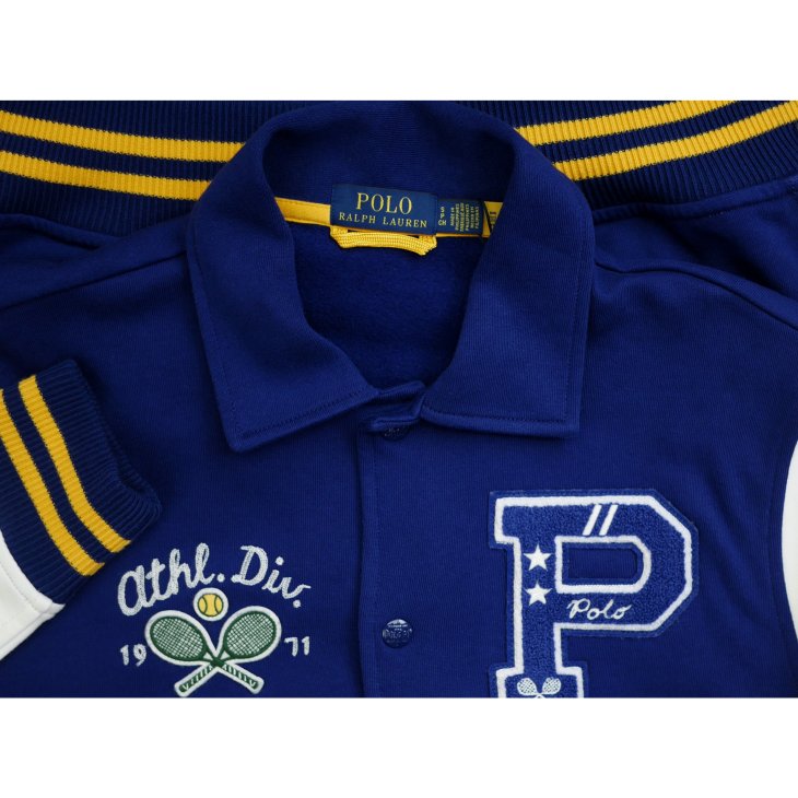 POLO RALPH LAUREN FLEECE LETTERMAN JACKET