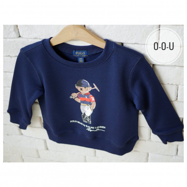POLO RALPH LAUREN POLO BEAR KIDS SWEATSHIRT