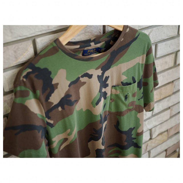 POLO RALPH LAUREN CUSTOM SLIM FIT POCKET T-SHIRT