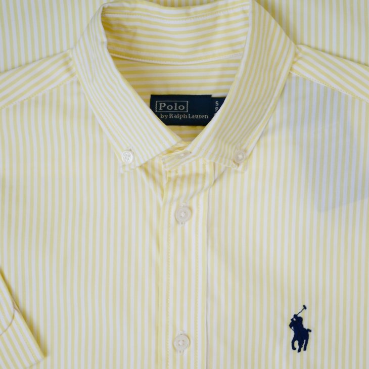 POLO RALPH LAUREN WOMEN SLIM FIT STRIPED COTTON SHIRT