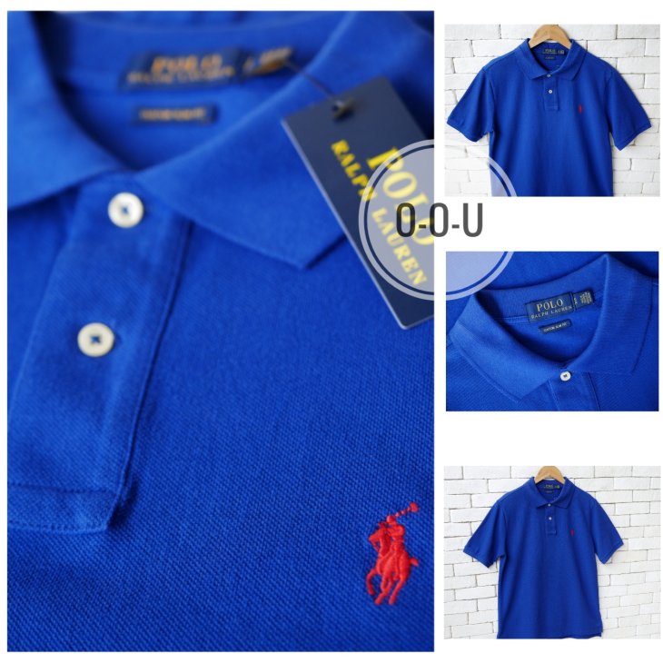 POLO RALPH LAUREN CUSTOM SLIM FIT POLO SHIRT