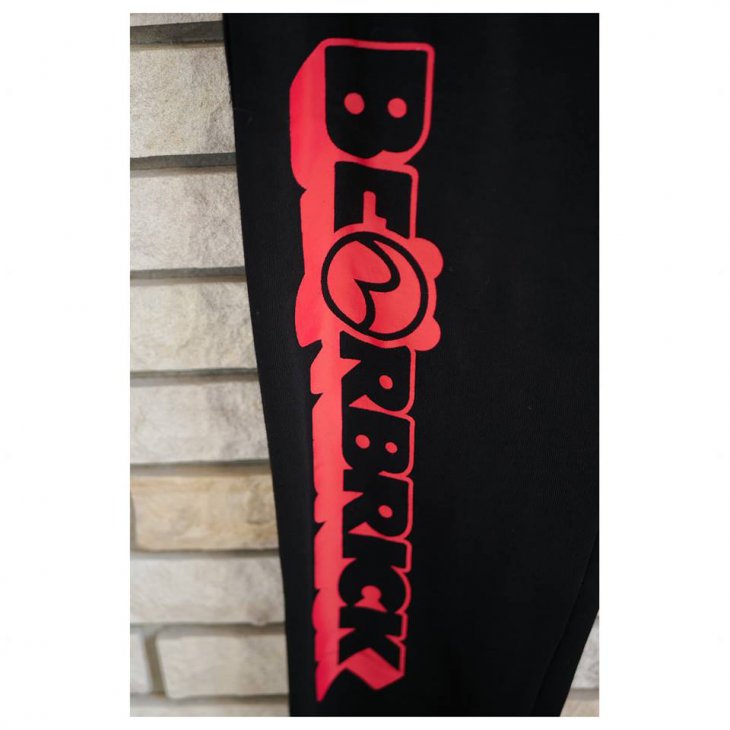 EVISU X BE@RBRICK GLITTERING TOY BEAR MODEL SWEATPANTS