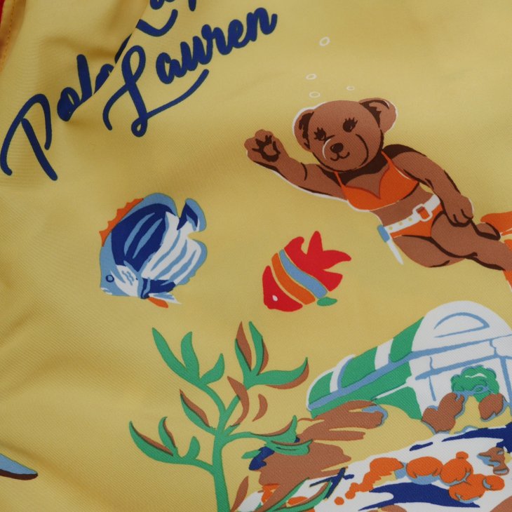 POLO RALPH LAUREN 14.6-CM TRAVELLER BEAR SWIMMING TRUNK