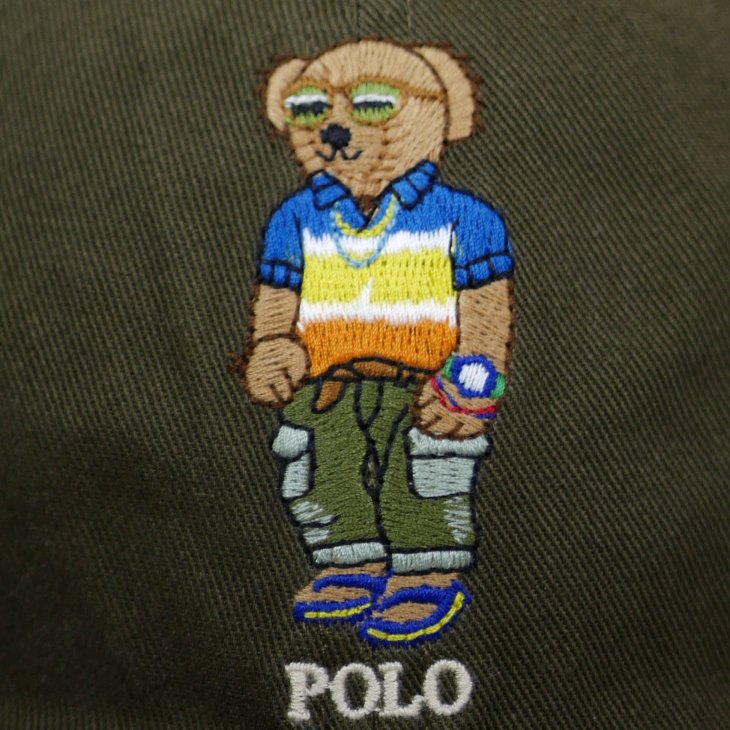 POLO RALPH LAUREN POLO BEAR TWILL BALL CAP