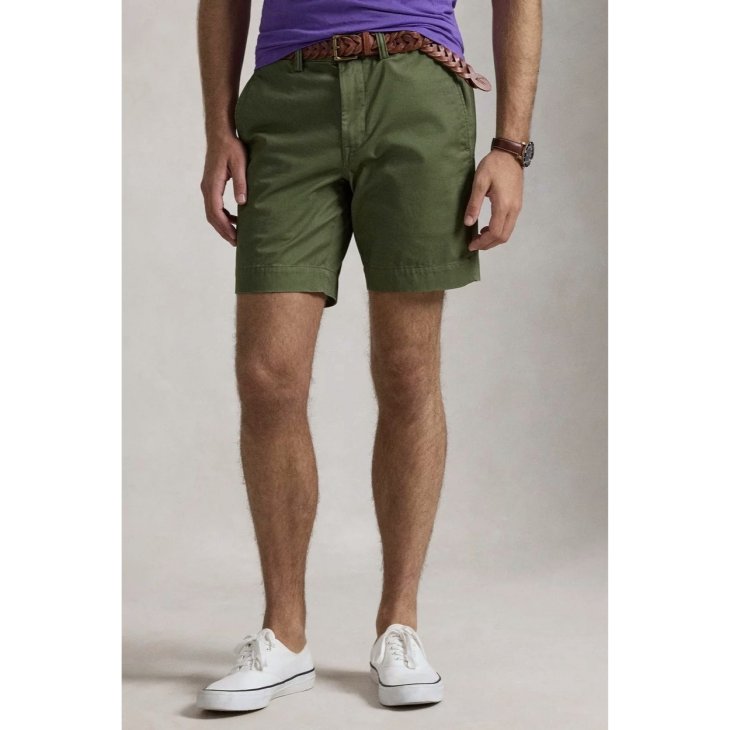 POLO RALPH LAUREN 7-INCH STRETCH STRAIGHT FIT CHINO SHORT
