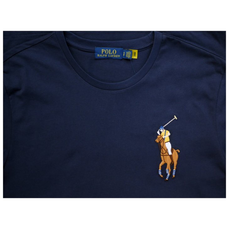 POLO RALPH LAUREN CUSTOM SLIM FIT BIG PONY T-SHIRT