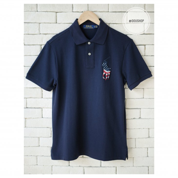POLO RALPH LAUREN CUSTOM SLIM FIT MESH POLO