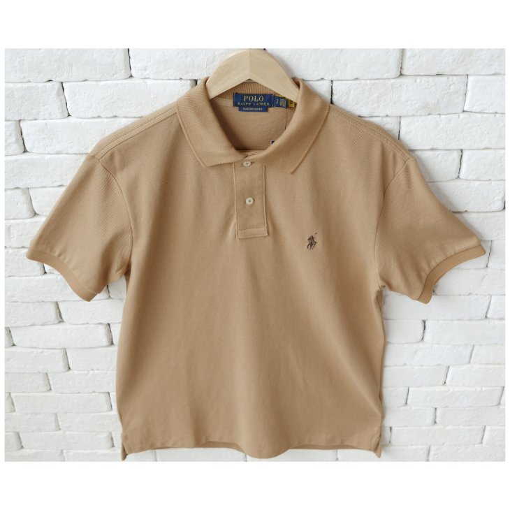 POLO RALPH LAUREN CUSTOM SLIM FIT POLO SHIRT
