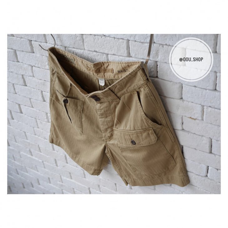 RRL STRAIGHT FIT COTTON SHORT