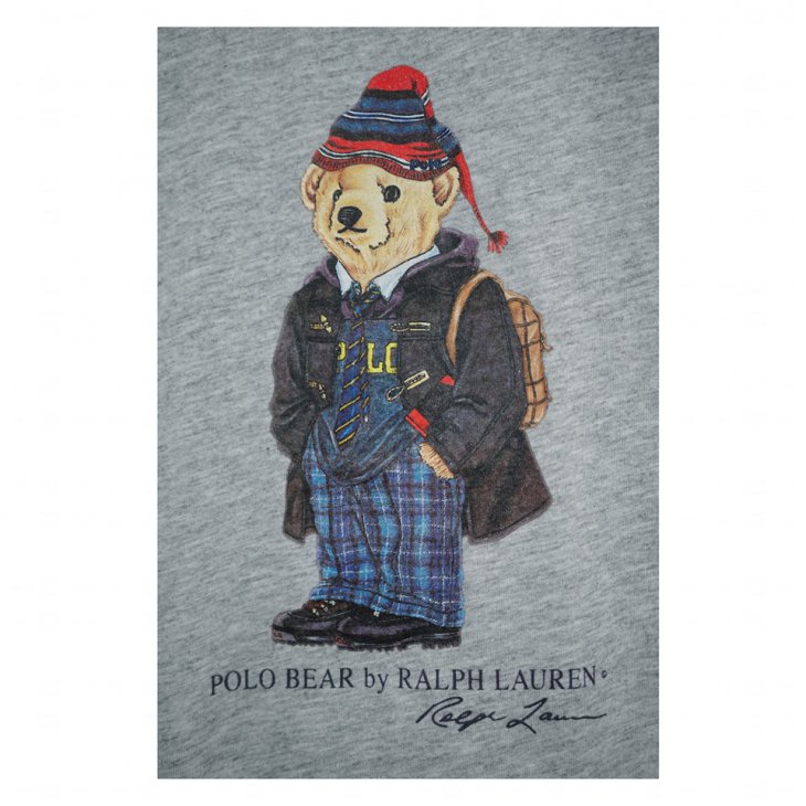 POLO RALPH LAUREN BEAR KIDS COTTON TEE