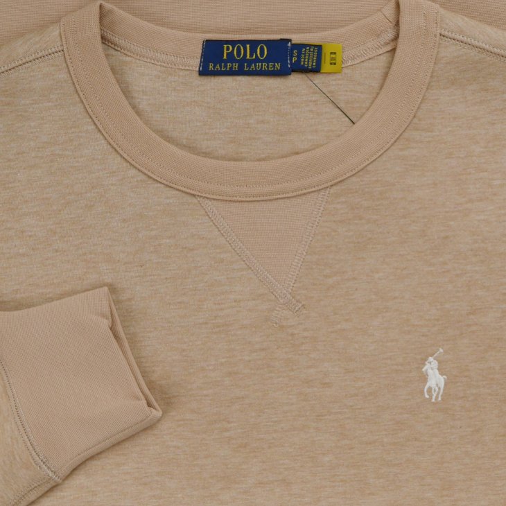 POLO RALPH LAUREN DOUBLE KNIT SWEATSHIRT
