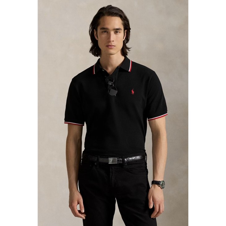 POLO RALPH LAUREN CLASSIC FIT MESH POLO SHIRT