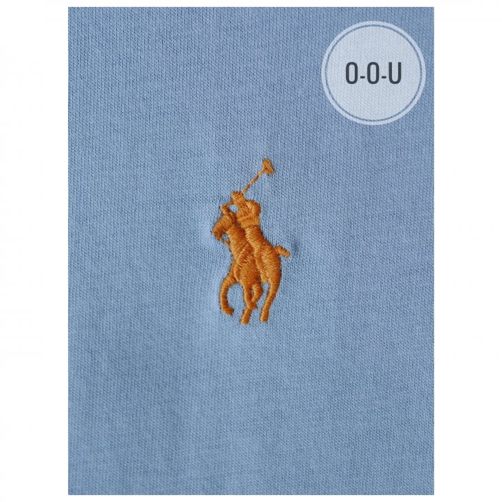 POLO RALPH LAUREN CUSTOM FIT JERSEY CREWNECK T-SHIRT