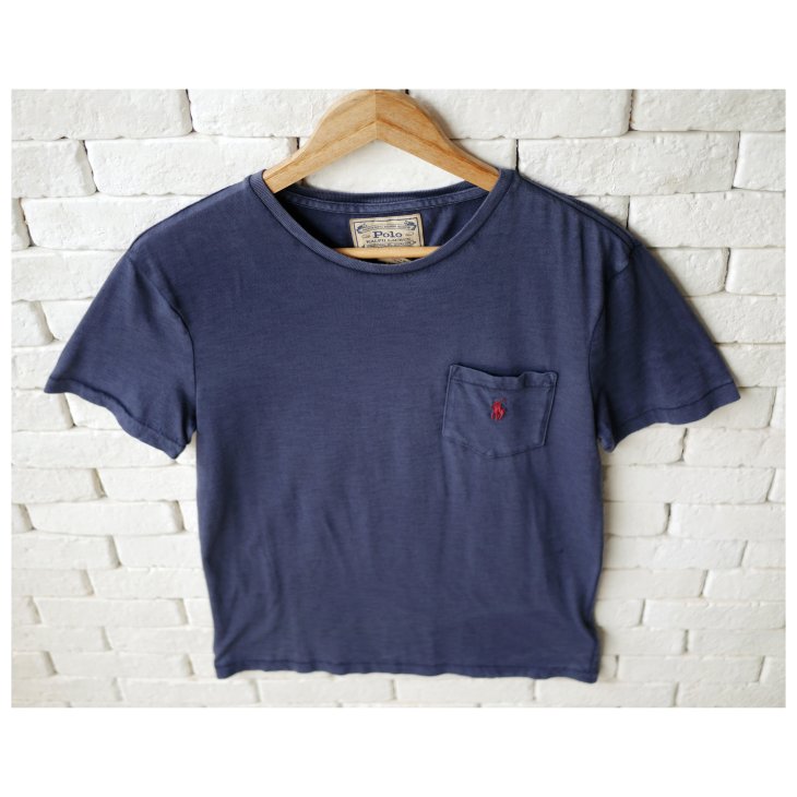 POLO RALPH LAUREN CUSTOM SLIM FIT JERSEY POCKET T-SHIRT