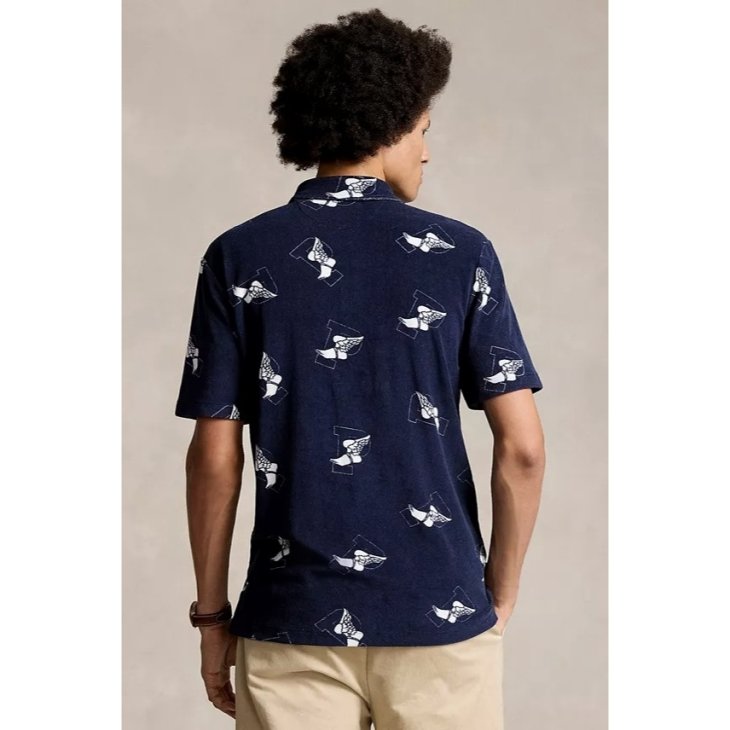 POLO RALPH LAUREN CLASSIC FIT P-WING TERRY POLO SHIRT