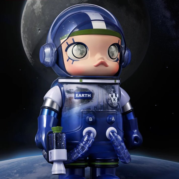 POP MART MEGA Space Molly 400% Planet Series Blind Box