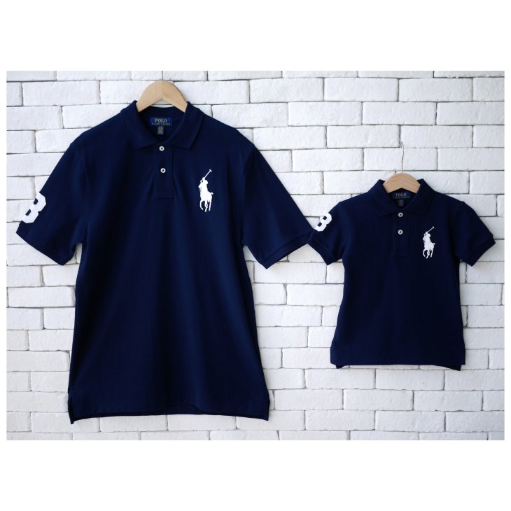 POLO RALPH LAUREN KIDS BIG PONY COTTON MESH POLO SHIRT