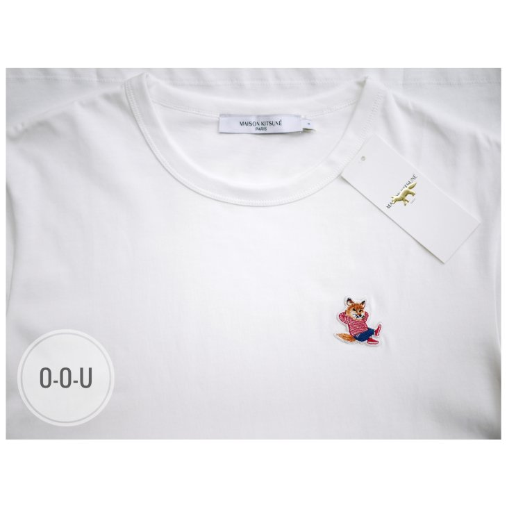 MAISON KITSUNE CHILLAX FOX PATCH T-SHIRT