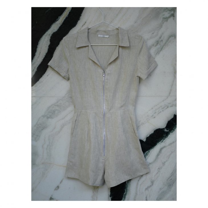 VELA FRONT ZIPPER JUMPSUIT