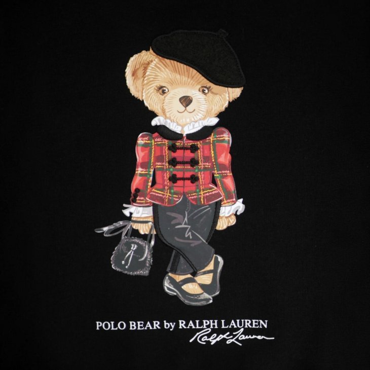 POLO RALPH LAUREN KIDS POLO BEAR FLEECE SWEATSHIRT