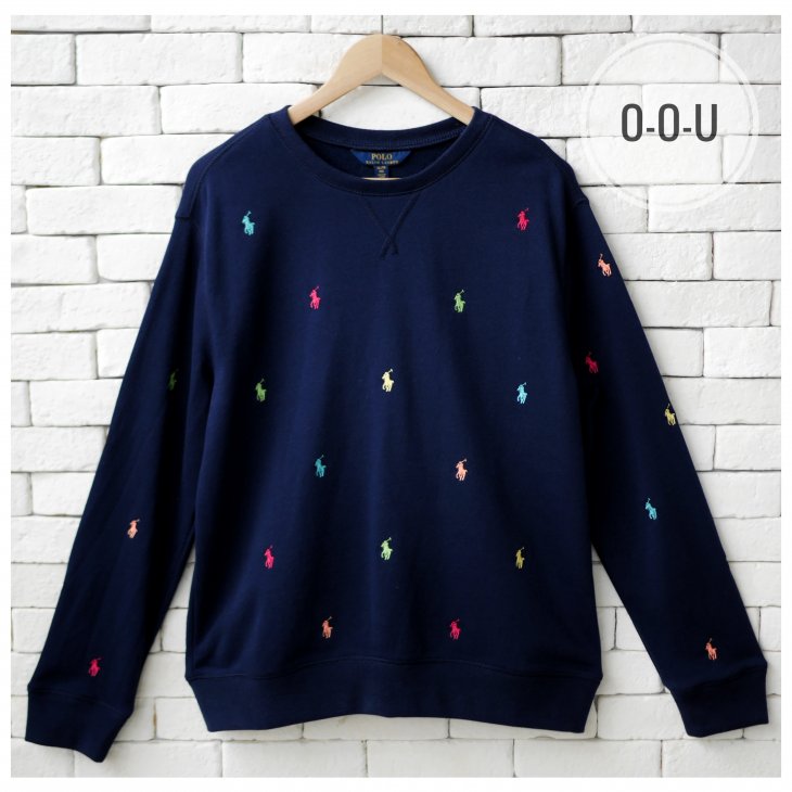 POLO RALPH LAUREN BOYS POLO PONY FLEECE SWEATSHIRT