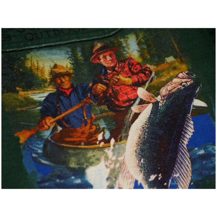 ️POLO RALPH LAUREN CLASSIC FIT CHAMOIS GRAPHIC WORKSHIRT