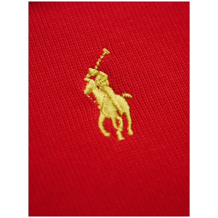 POLO RALPH LAUREN COTTON QUARTER-ZIP SWEATER
