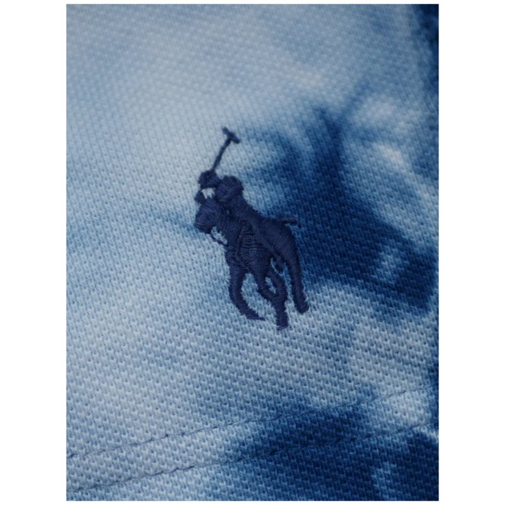 POLO RALPH LAUREN INDIGO TIE-DYE FLEECE SH0RT