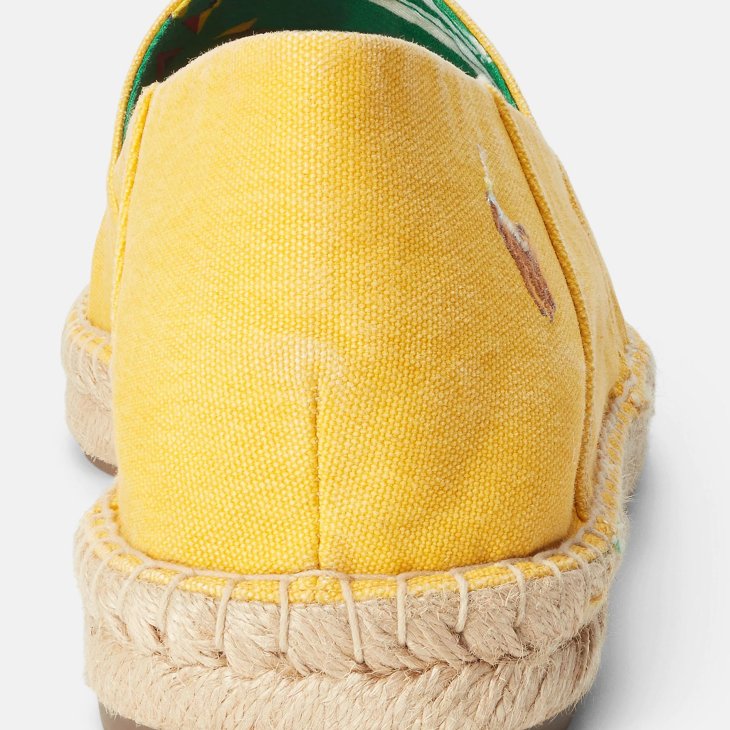 POLO RALPH LAUREN CEVIO WASHED CANVAS ESPADRILLE