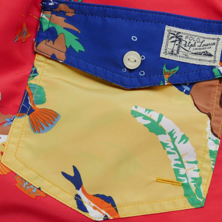 POLO RALPH LAUREN 14.6-CM TRAVELLER BEAR SWIMMING TRUNK