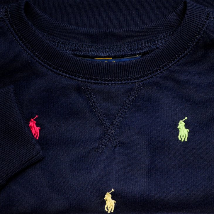 POLO RALPH LAUREN KIDS POLO PONY FLEECE SWEATSHIRT