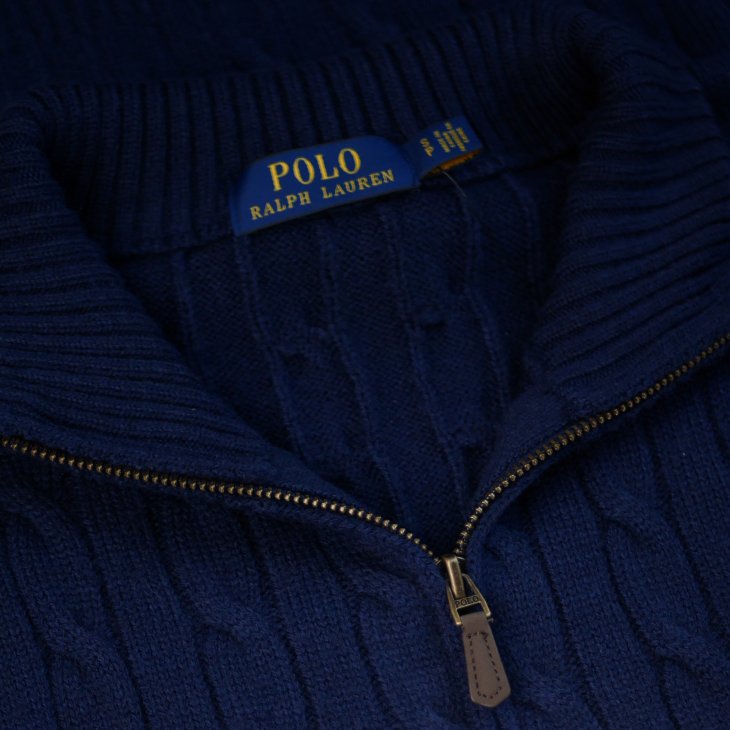 POLO RALPH LAUREN CABLE-KNIT WOOL-CASHMERE JUMPER