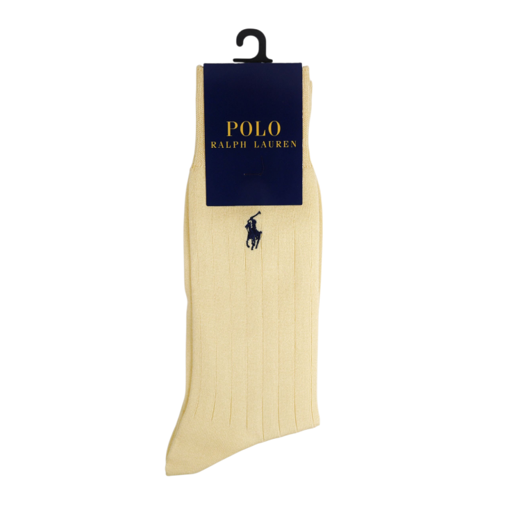 POLO RALPH LAUREN RIBBED DRESS SOCKS